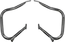 DS Chrome Saddlebag Guard Rail Crash Bar Pair