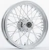 Harddrive Chrome Dual Disc 40 Spoke Front Wheel 16 X3.5