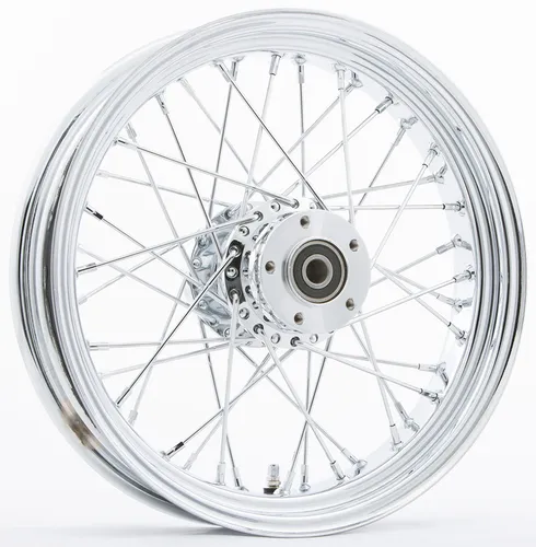 Harddrive Chrome 40 Spoke Rear Wheel 18x3.5