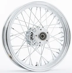Harddrive Chrome 40 Spoke Rear Wheel 18x3.5