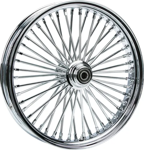 Harddrive Chrome Single Disc 48 Spoke Front Wheel 21 X3.5