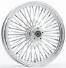 Harddrive Chrome Dual Disc 48 Spoke Front Wheel 21 X3.5