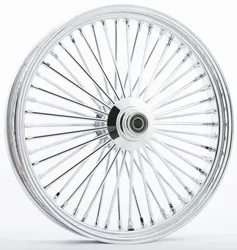 Harddrive Chrome Single Disc 48 Spoke Front Wheel 23 X3.5