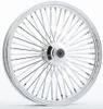 Harddrive Chrome Single Disc 48 Spoke Front Wheel 23 X3.5