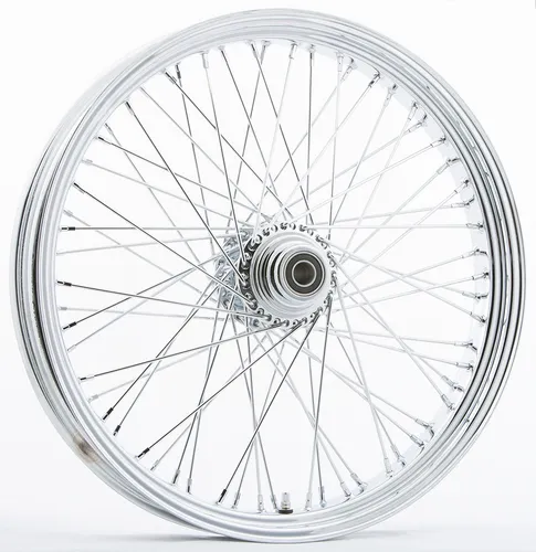Harddrive Chrome Single Disc 60 Spoke Front Wheel 23 X3.5