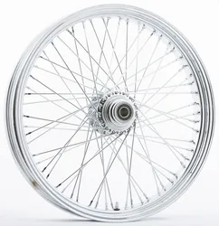 Harddrive Chrome Single Disc 60 Spoke Front Wheel 23 X3.5