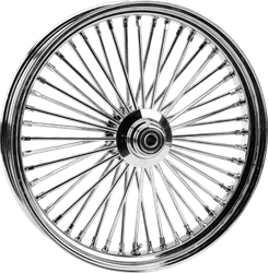 Harddrive Chrome Single Disc 48 Spoke Front Wheel 26 X3.5