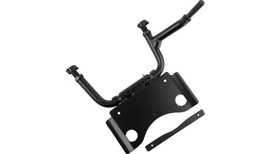 DS Matte Black Steel Center Kickstand Kit