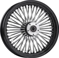 Harddrive Black Dual Disc 48 Spoke Front Wheel 23 X3.5 DO NOT LIST CUSTOM FITMENT