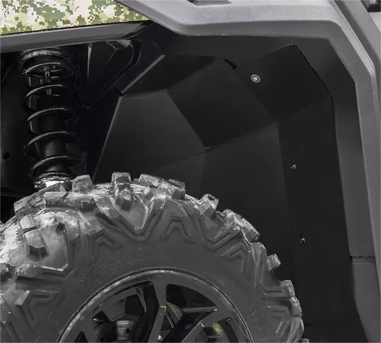 Moose Utility Black Footwell Protector Mud Splash Guard