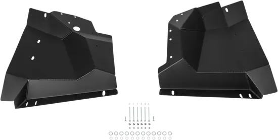 Moose Utility Black Footwell Protector Mud Splash Guard