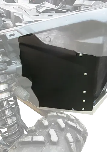 Moose Utility Black Footwell Protector Mud Splash Guard