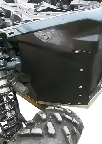 Moose Utility Black Footwell Protector Mud Splash Guard