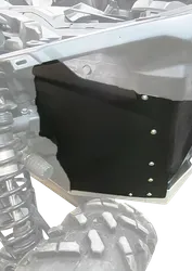 Moose Utility Black Footwell Protector Mud Splash Guard