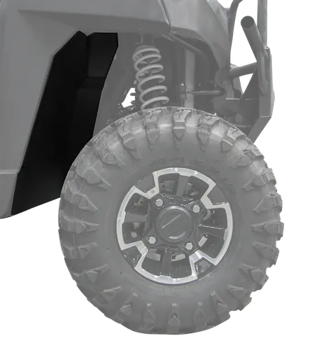 Moose Utility Black Footwell Protector Mud Splash Guard