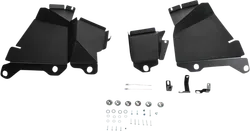 Moose Utility Black Footwell Protector Mud Splash Guard