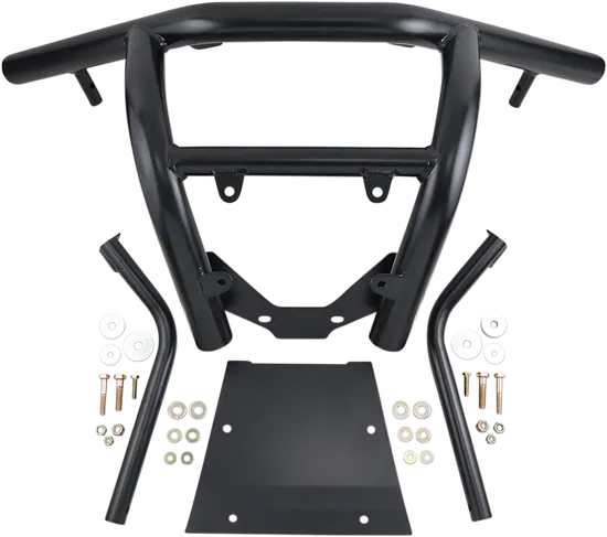 Moose Black 1.75 Steel Front Bumper Brush Guard