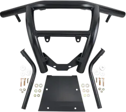 Moose Black 1.75 Steel Front Bumper Brush Guard