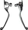 Harddrive Chrome Clutch Brake Smooth Lever Set Pair w Cable Clutch