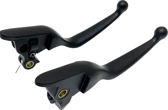 Harddrive Black Cable Clutch Brake Smooth Lever Set Pair