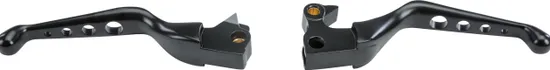Harddrive Black Cable Clutch Brake 4 Hole Lever Set Pair
