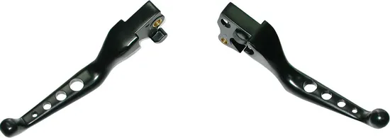 Harddrive Black Cable Clutch Brake 4 Hole Lever Set Pair