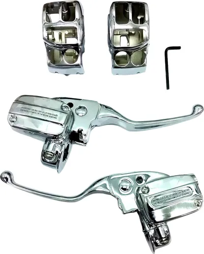 Harddrive Chrome Handlebar Controls Kit Hydraulic Clutch