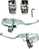 Harddrive Chrome Handlebar Controls Kit Hydraulic Clutch
