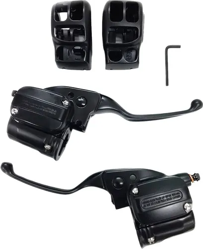 Harddrive Black Handlebar Controls Kit Hydraulic Clutch