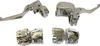 Harddrive Chrome Handlebar Hand Control Kit Non-ABS