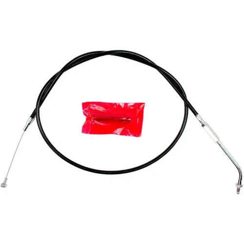 Motion Pro Black Vinyl Idle Cable +6in 2