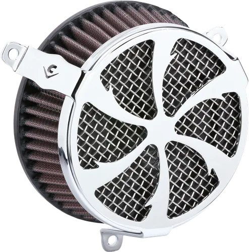 Cobra Chrome Swept Air Cleaner Filter Kit