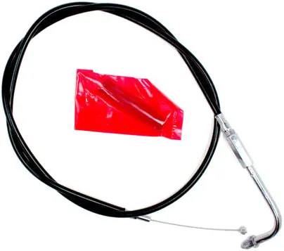 Motion Pro Black Vinyl Throttle Cable-4in