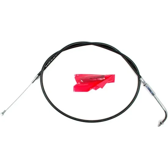 Motion Pro Black Vinyl Idle Cable +5in 2