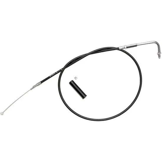 Motion Pro Black Vinyl Idle Cable +6in 2