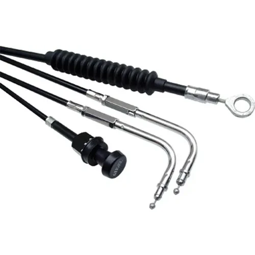 Motion Pro Black Vinyl Idle Cable +2in 2