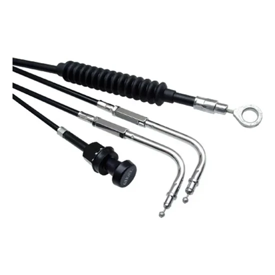 Motion Pro Black Vinyl Idle Cable +2in 2