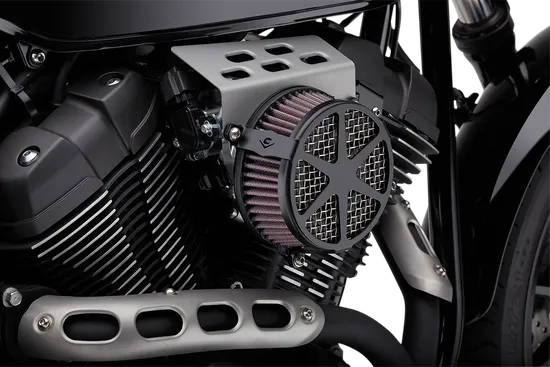 Cobra Black Spoke Air Cleaner Filter Kit