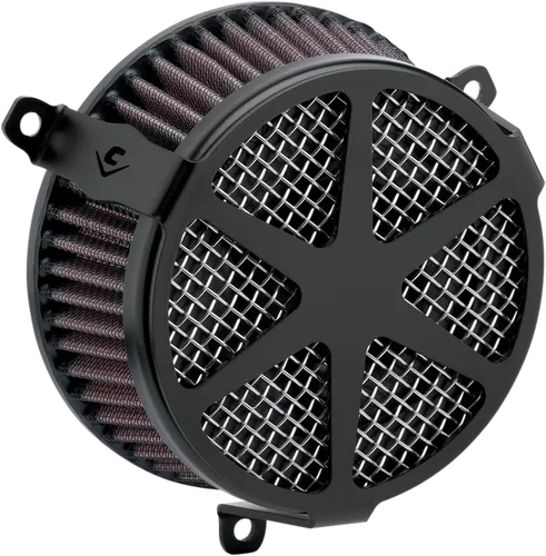 Cobra Black Spoke Air Cleaner Filter Kit