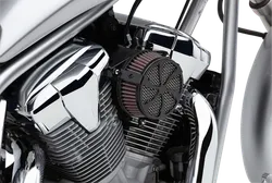Cobra Black Spoke Air Cleaner Filter Kit