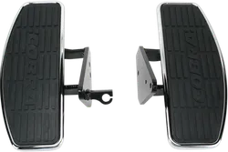 Cobra Chromed Steel Front Driver Floorboard Kit