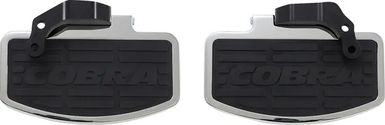 Cobra Chromed Aluminum Passenger Floorboard Kit