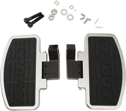 Cobra Chromed Aluminum Passenger Floorboard Kit