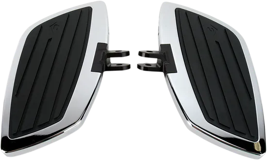 Cobra Chromed Steel Swept Front Driver Floorboard Kit