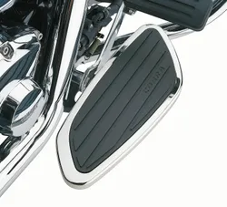 Cobra Chromed Steel Swept Front Driver Floorboard Kit