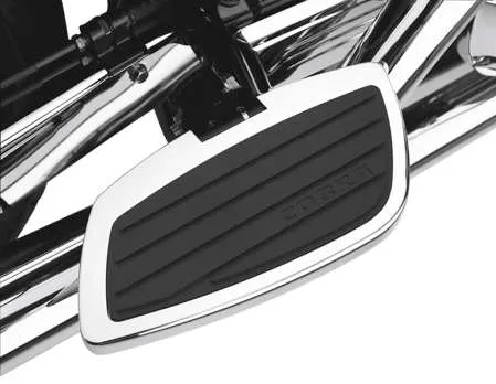 Cobra Chromed Al Swept Passenger Floorboard Kit