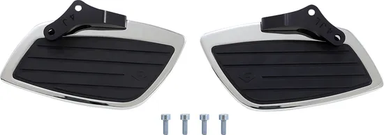 Cobra Chromed Aluminum Passenger Floorboard Kit