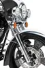 Arlen Ness Dual Disc Hot Legs Fork Covers Deep Cut Chrome