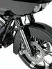 Arlen Ness Dual Disc Hot Legs Fork Covers Deep Cut Black