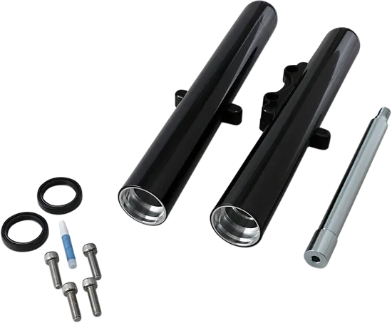 Arlen Ness Mono Disc Hot Legs Fork Covers Smooth Black